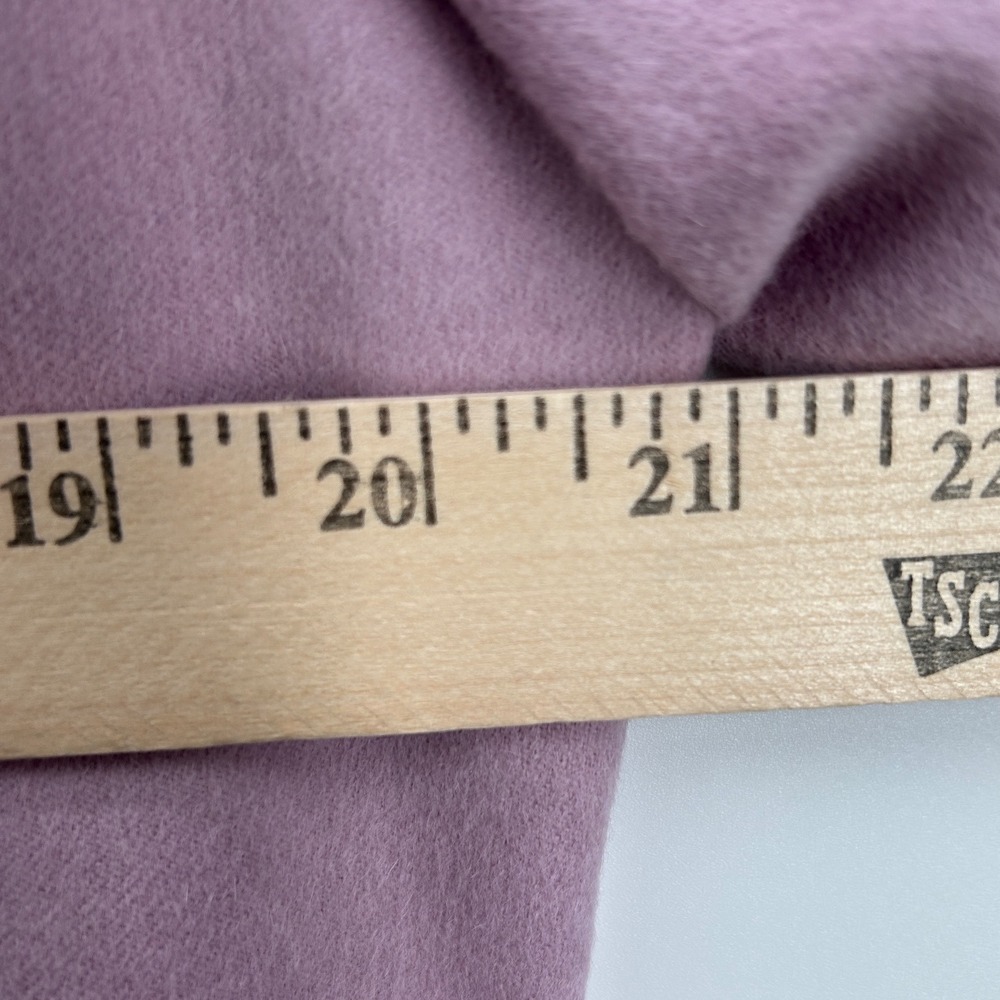 VTG Austin Reed London Womens Lilac Wool Angora Blazer Jacket Size 16 Pastel - Picture 10 of 10